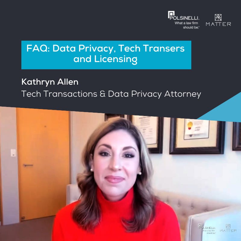 Navigating Data Privacy Tech Transfer And Licensing